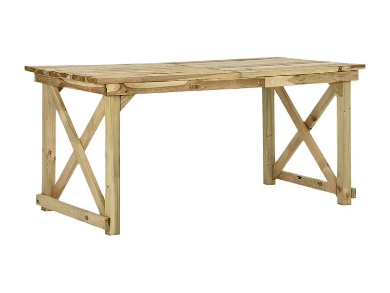 Tuintafel 160x79x75 cm hout