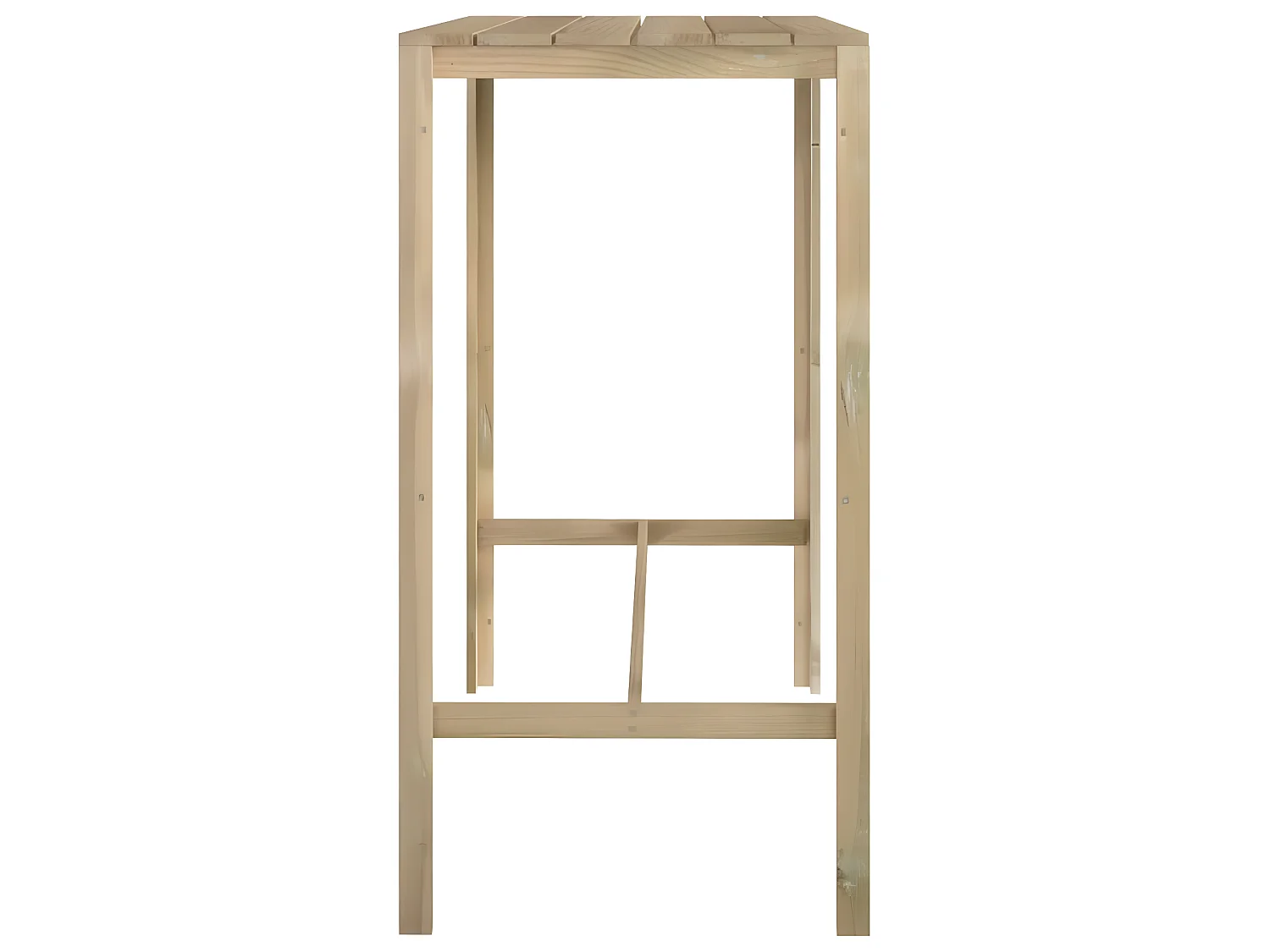 Table de bar 110x60x110 cm Bois de pin imprégné