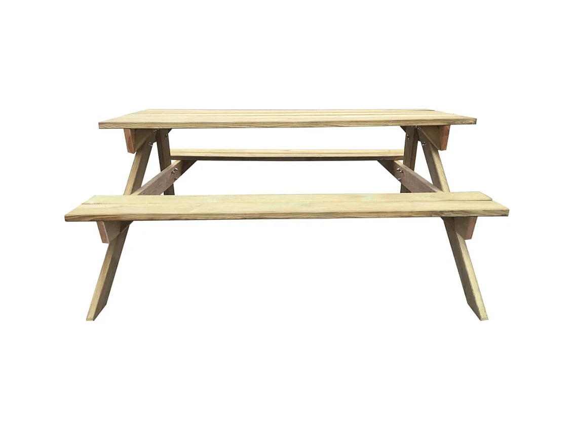 Picknicktafel 150x135x71,5 cm hout