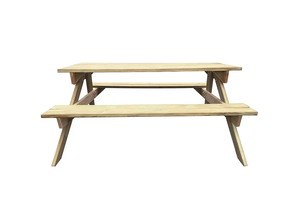 Picknicktafel 150x135x71,5 cm hout