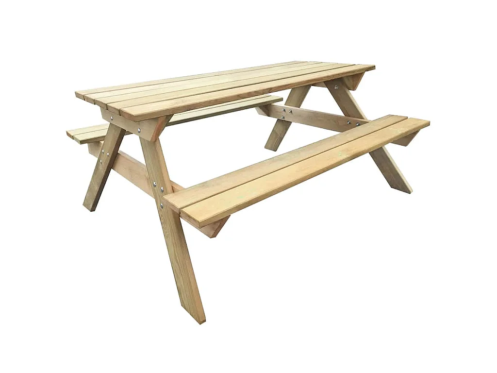 Picknicktafel 150x135x71,5 cm hout