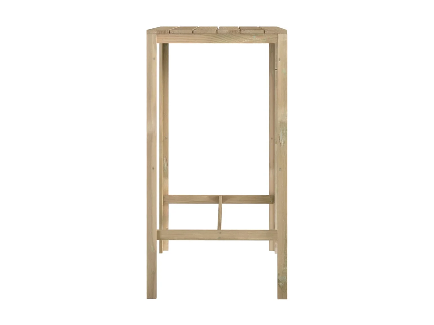 Table de bar 60x60x110 cm Bois de pin imprégné