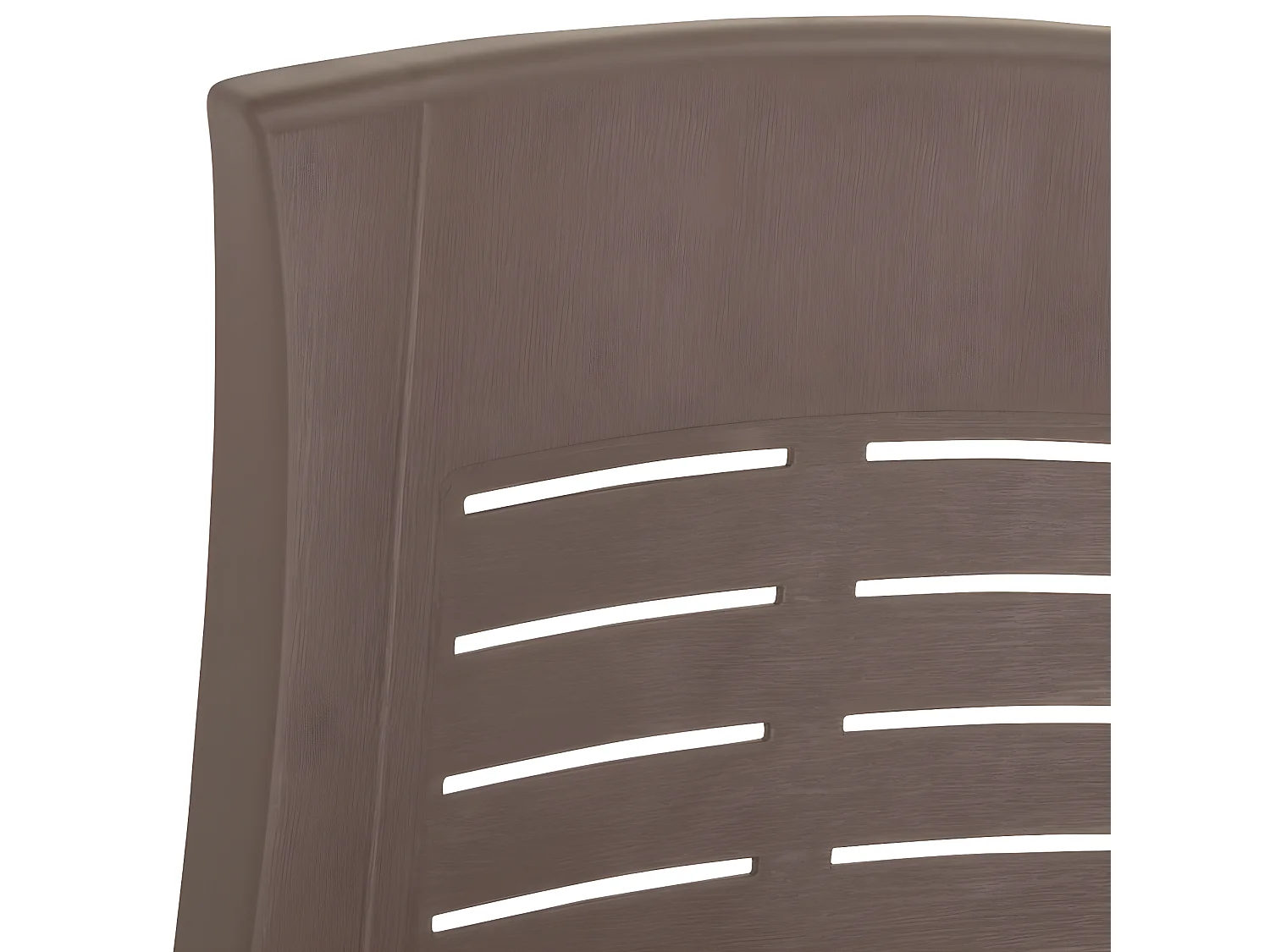 Verstellbare Gartenstühle 2 Stk. Kunststoff Mokkabraun