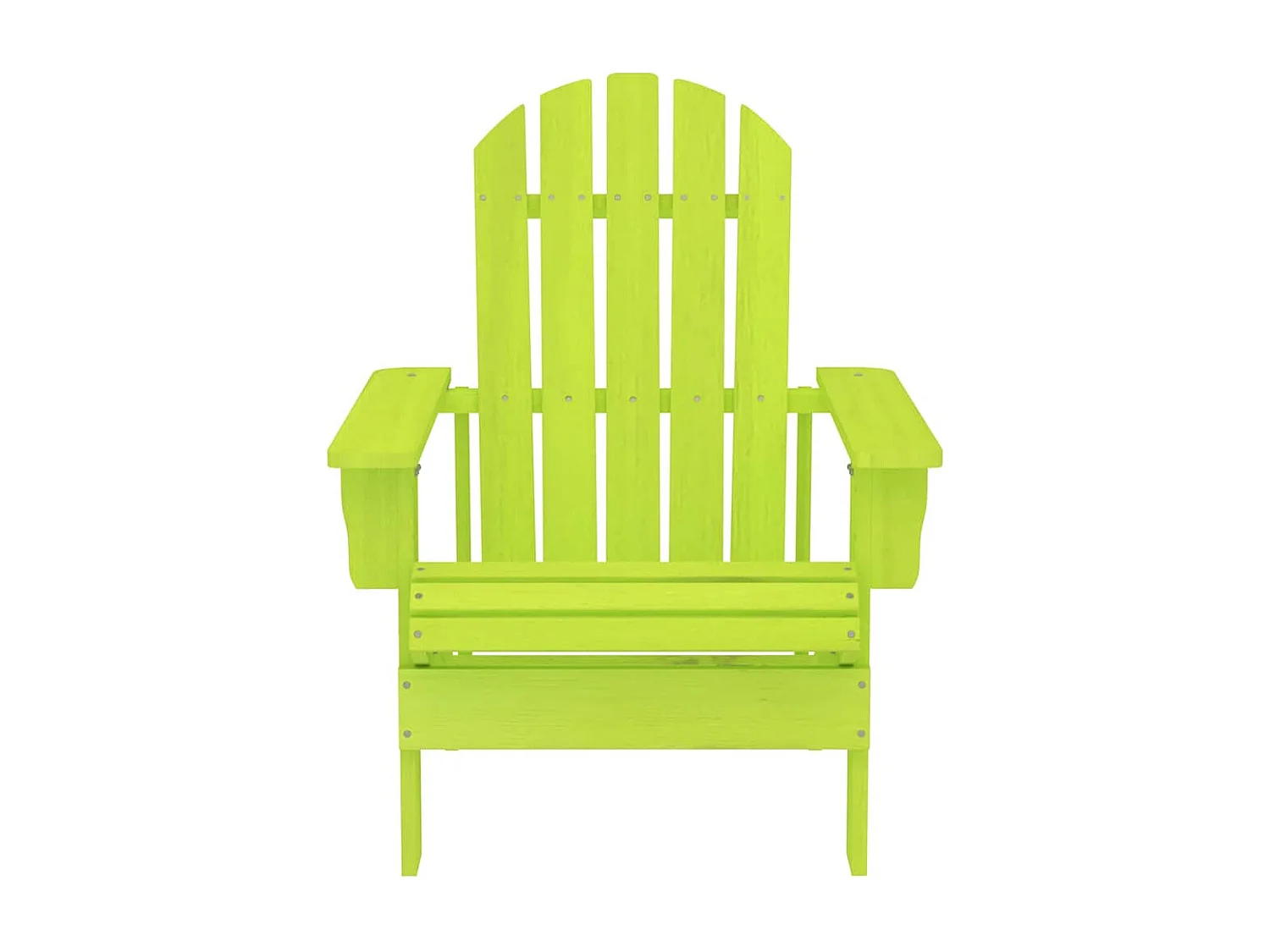 Chaise de jardin Adirondack bois de sapin massif vert