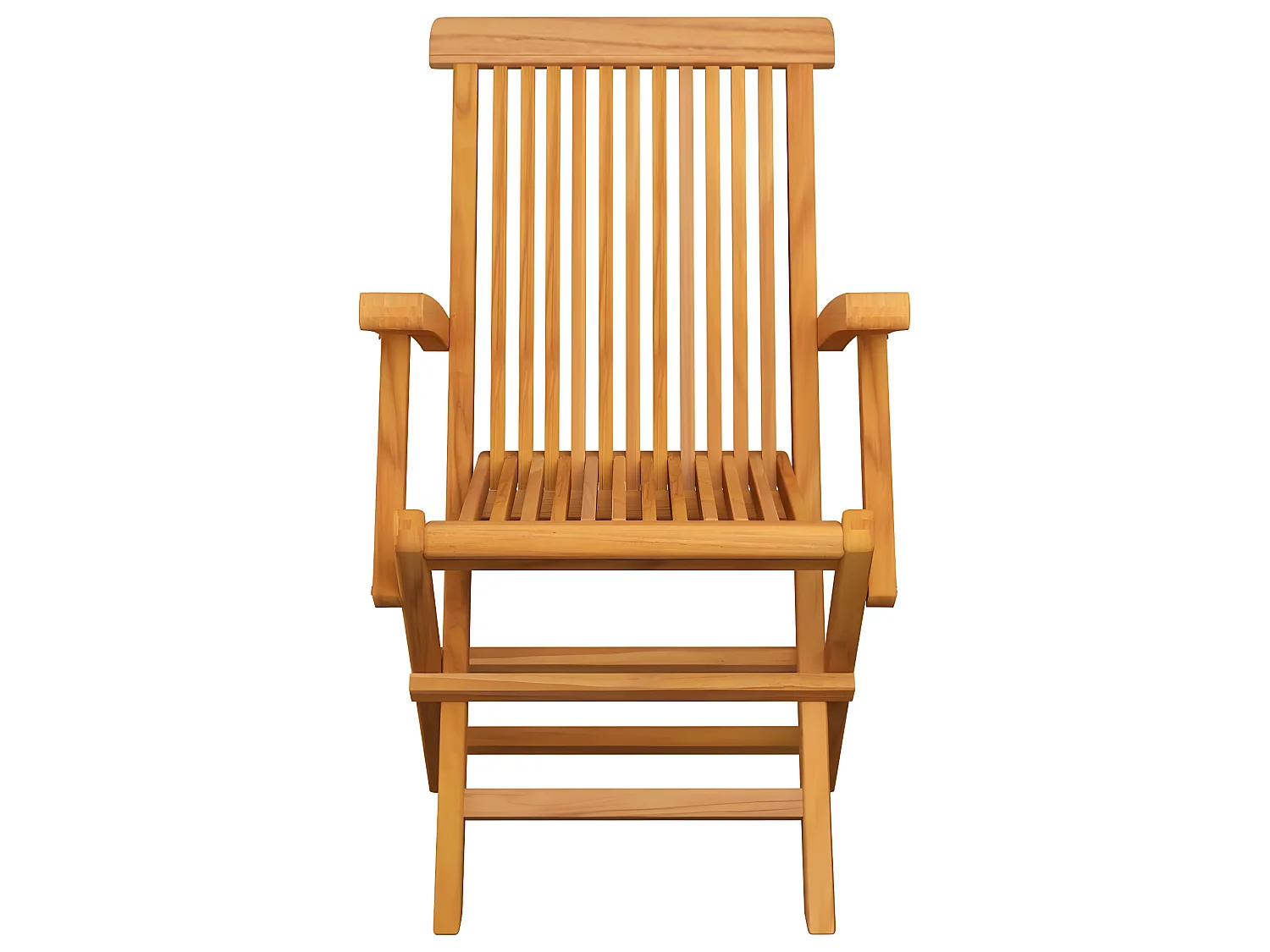 Chaises de jardin et coussins anthracite lot de 2 Bois de teck