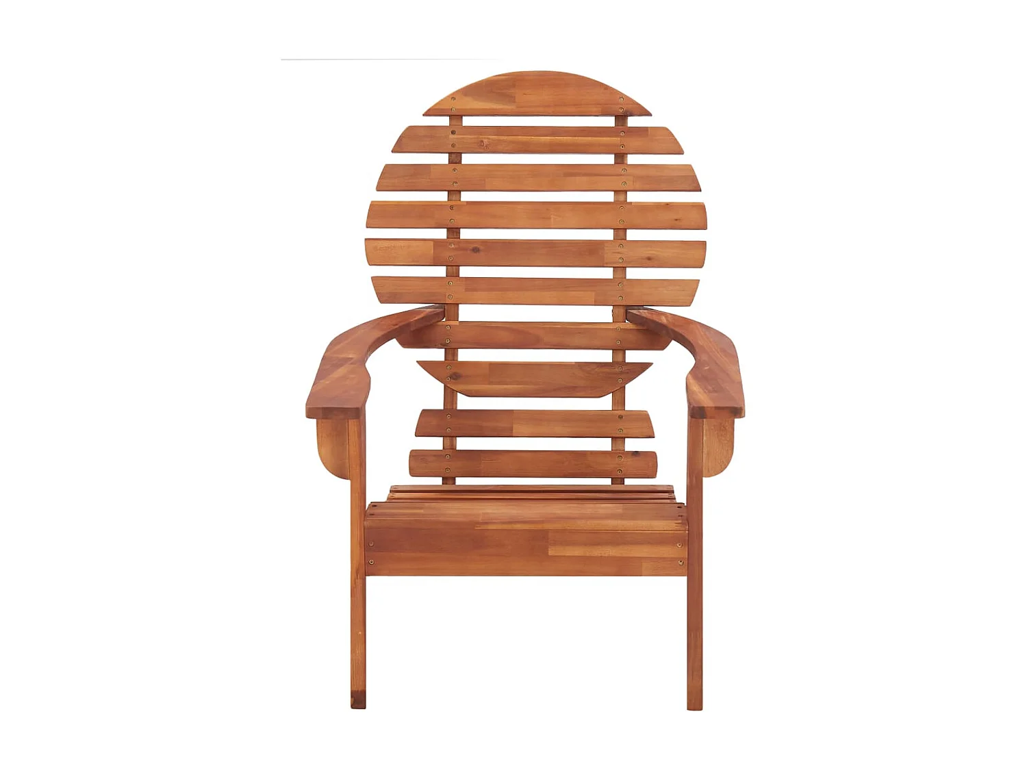 Silla Adirondack madera maciza de acacia