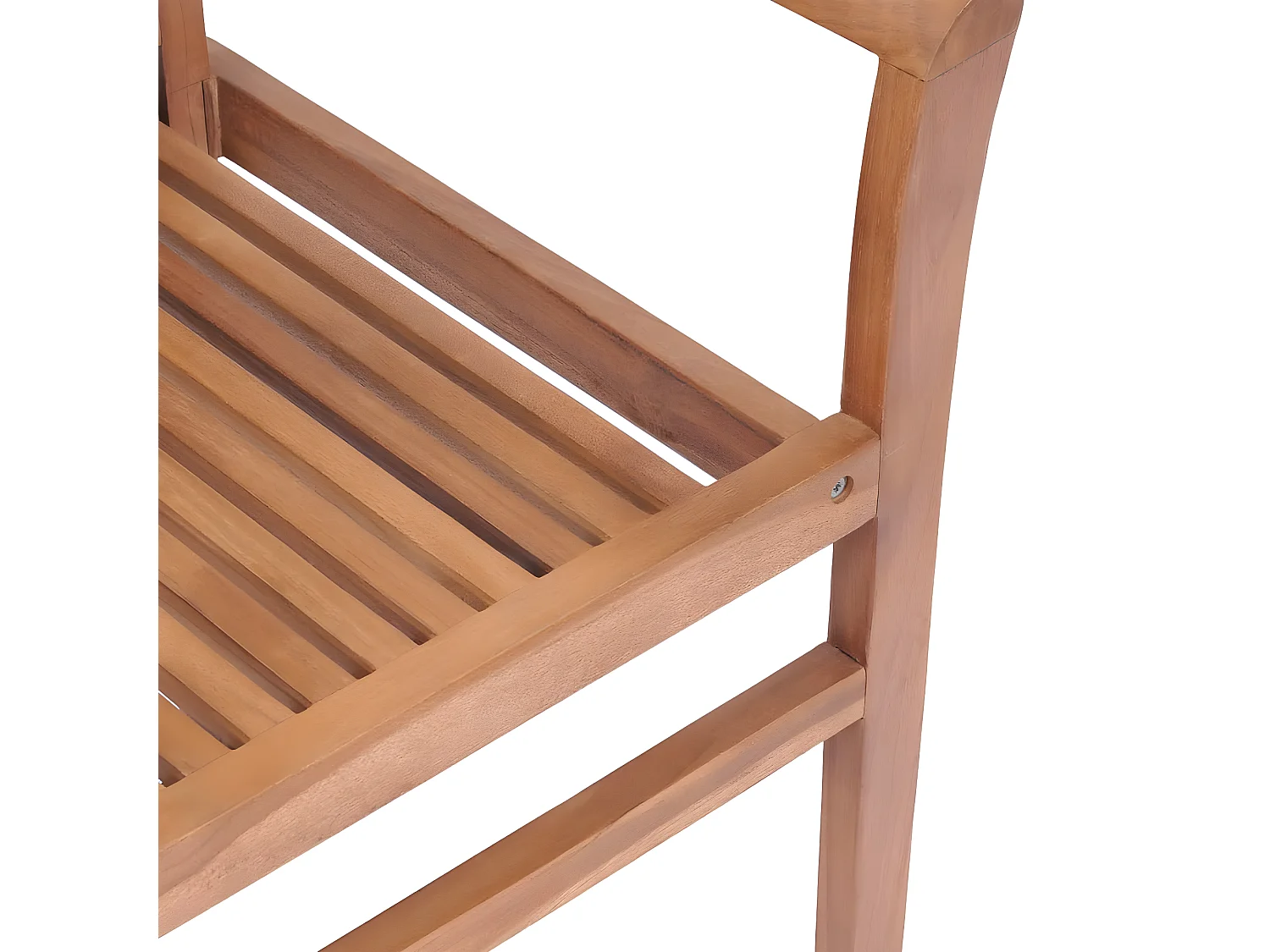 Sillas de comedor 8 unidades madera de teca con cojines grises