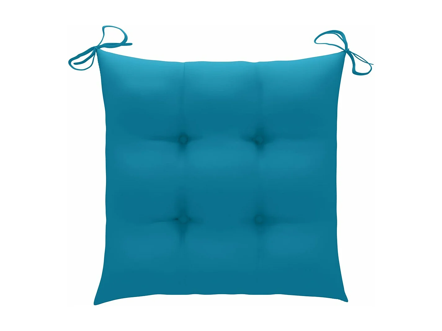 Klappbare Gartenstühle 2 Stk. mit Kissen Massivholz Akazie