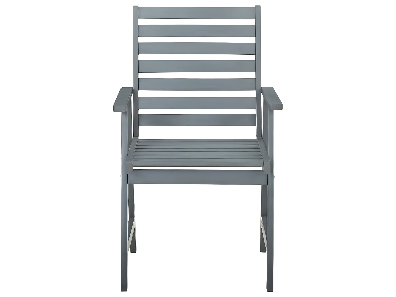 Cadeiras de jantar exterior c/ almofadões 2 pcs acácia maciça