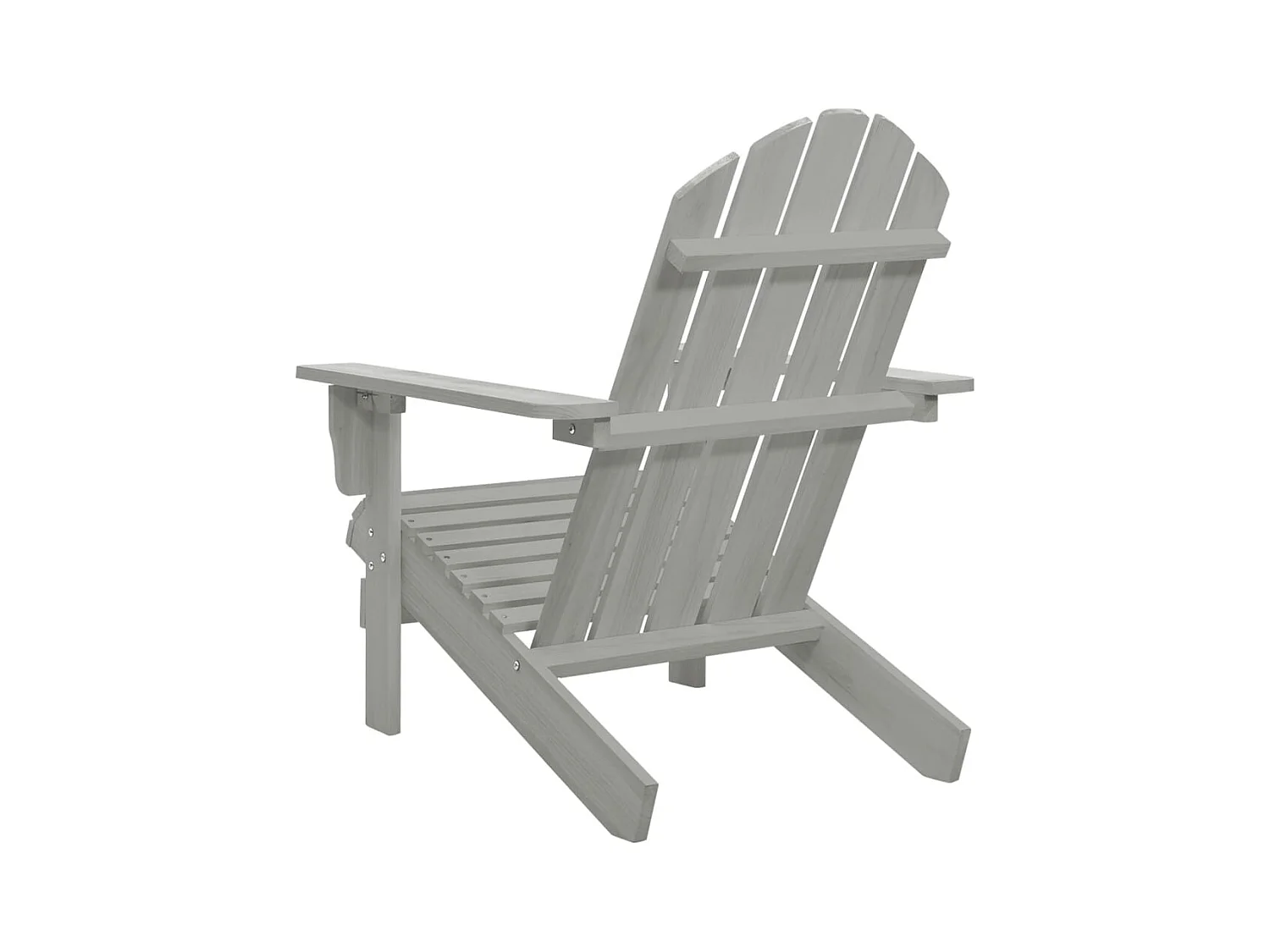 Gartenstuhl Holz Grau