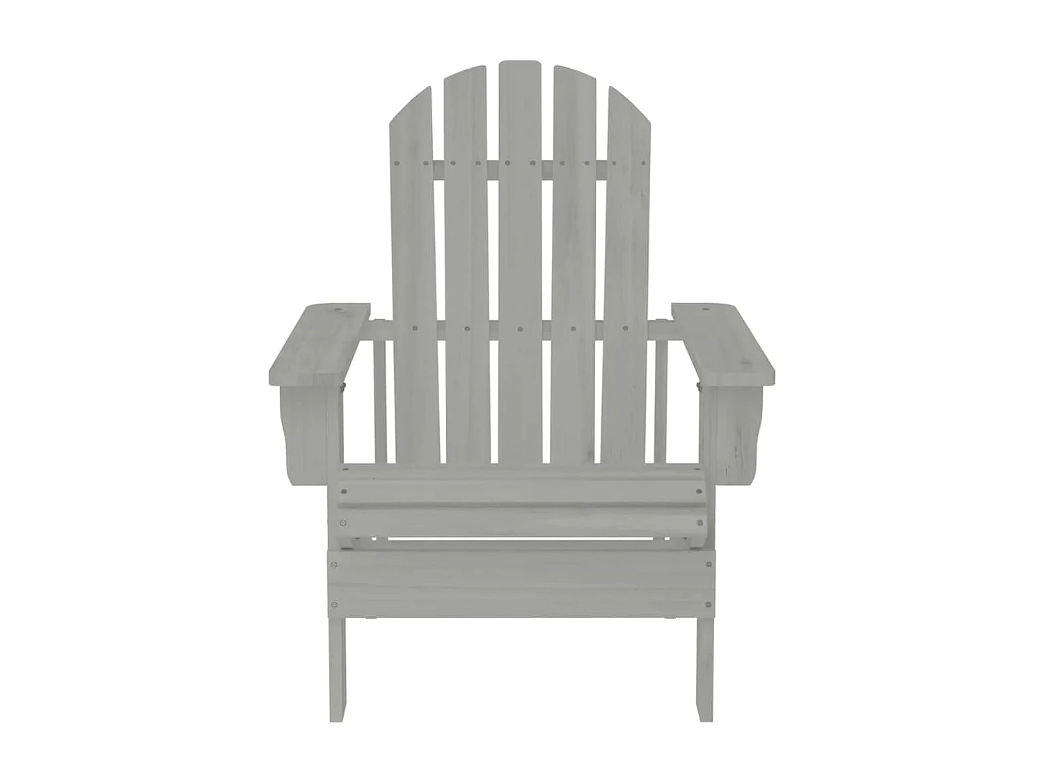 Tuinstoel hout grijs