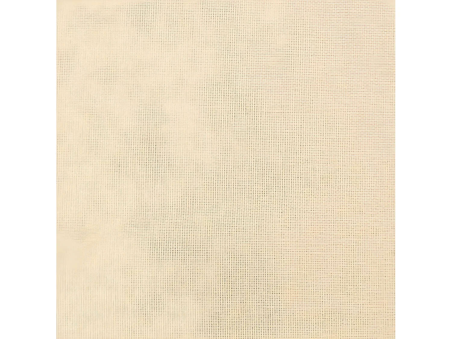 Reposapiés de tela color crema 45x29,5x35 cm