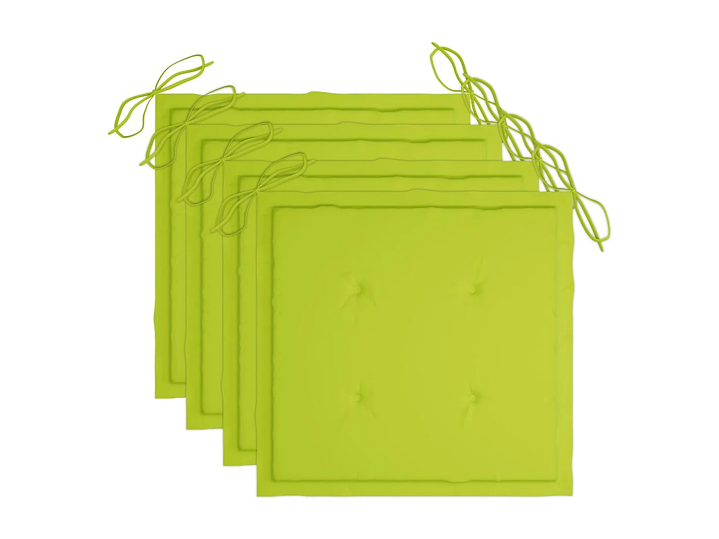 Cadeiras de jantar p/ jardim 3 pcs c/ almofadões acácia maciça