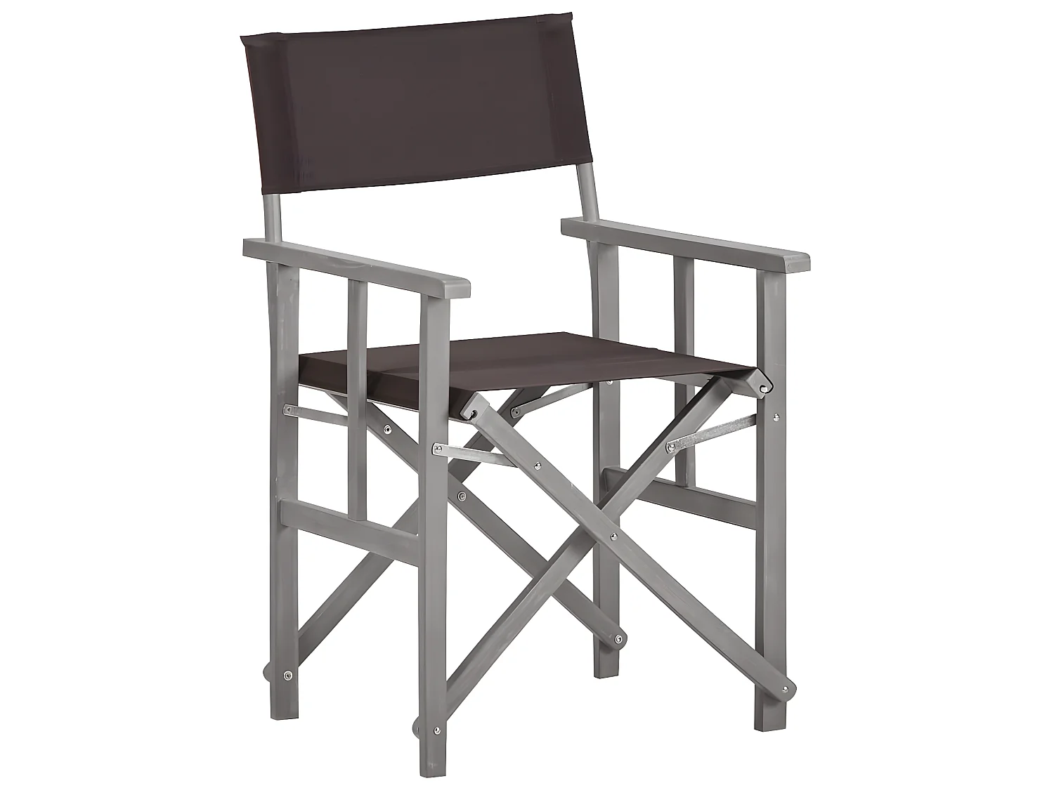 Chaises de metteur en scène 2 pcs Bois massif d'acacia