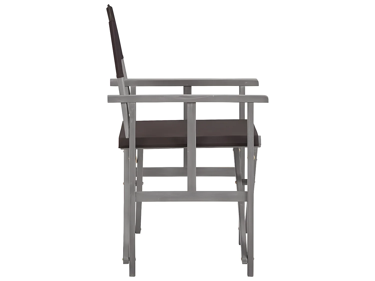 Chaises de metteur en scène 2 pcs Bois massif d'acacia