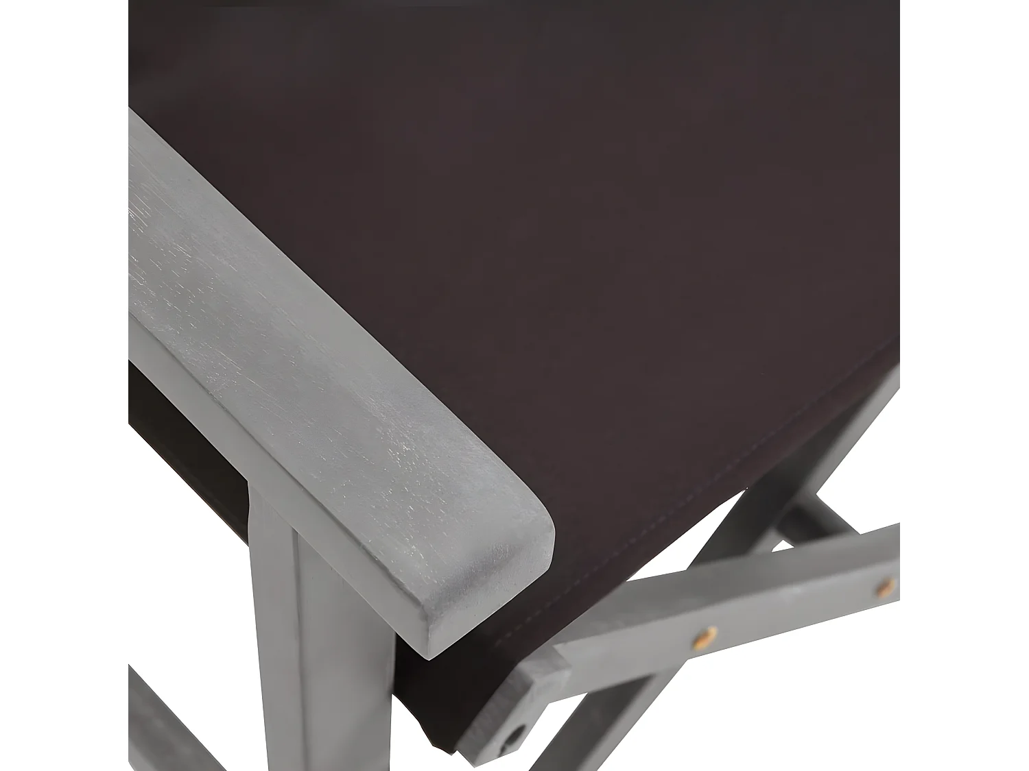 Chaises de metteur en scène 2 pcs Bois massif d'acacia