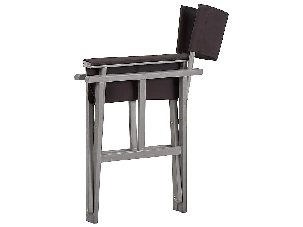Chaises de metteur en scène lot de 2 Bois massif d'acacia