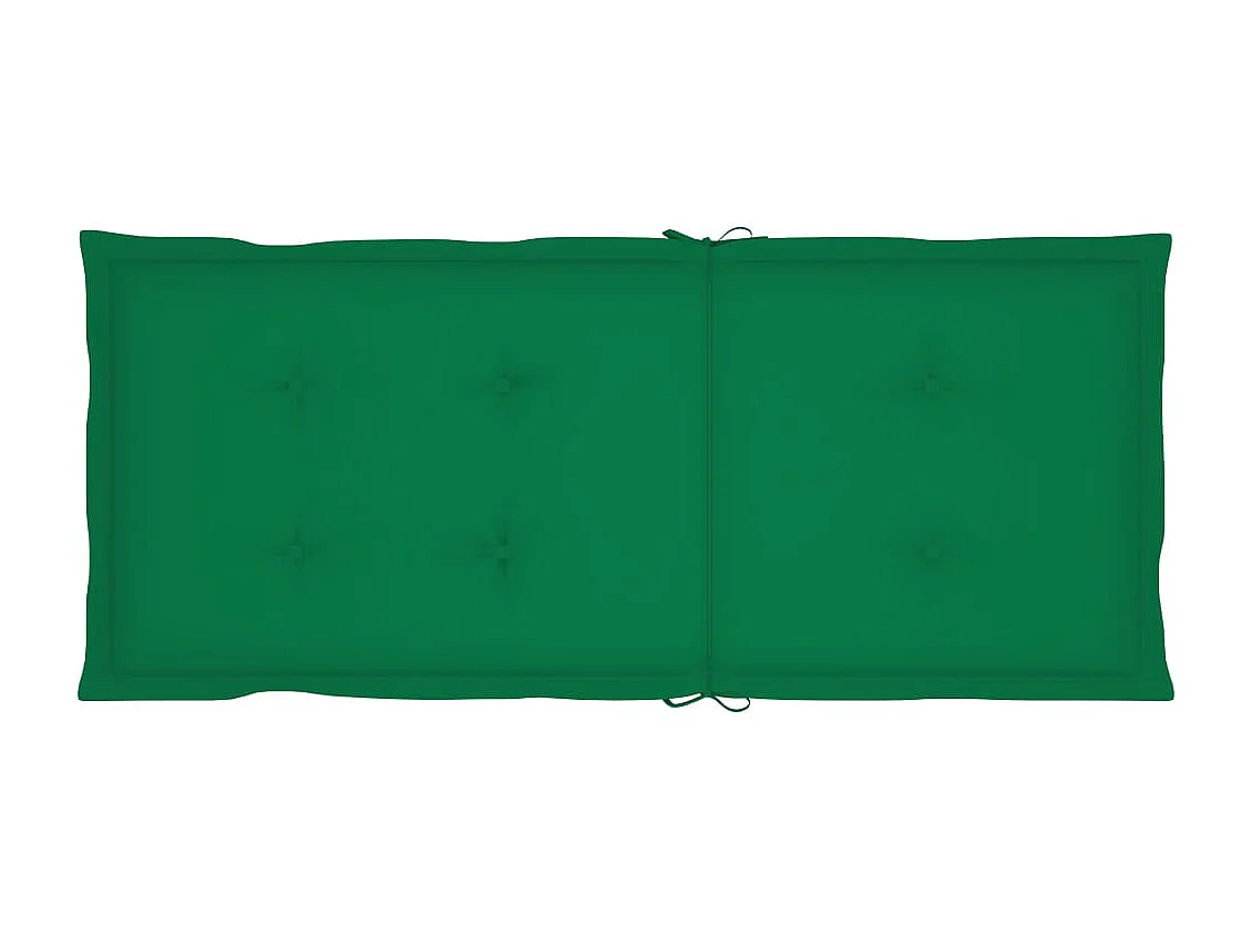 Hochlehner Verstellbar 4 Stk. mit Auflagen Massivholz Akazie