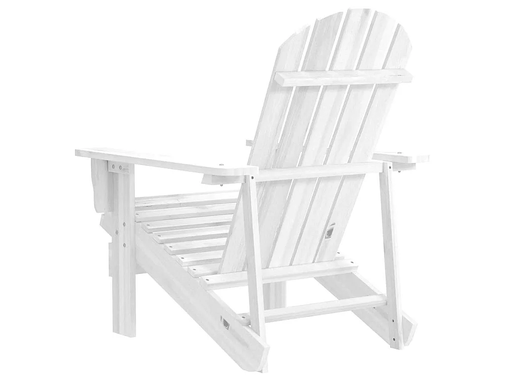 Gartenstuhl Holz Weiß