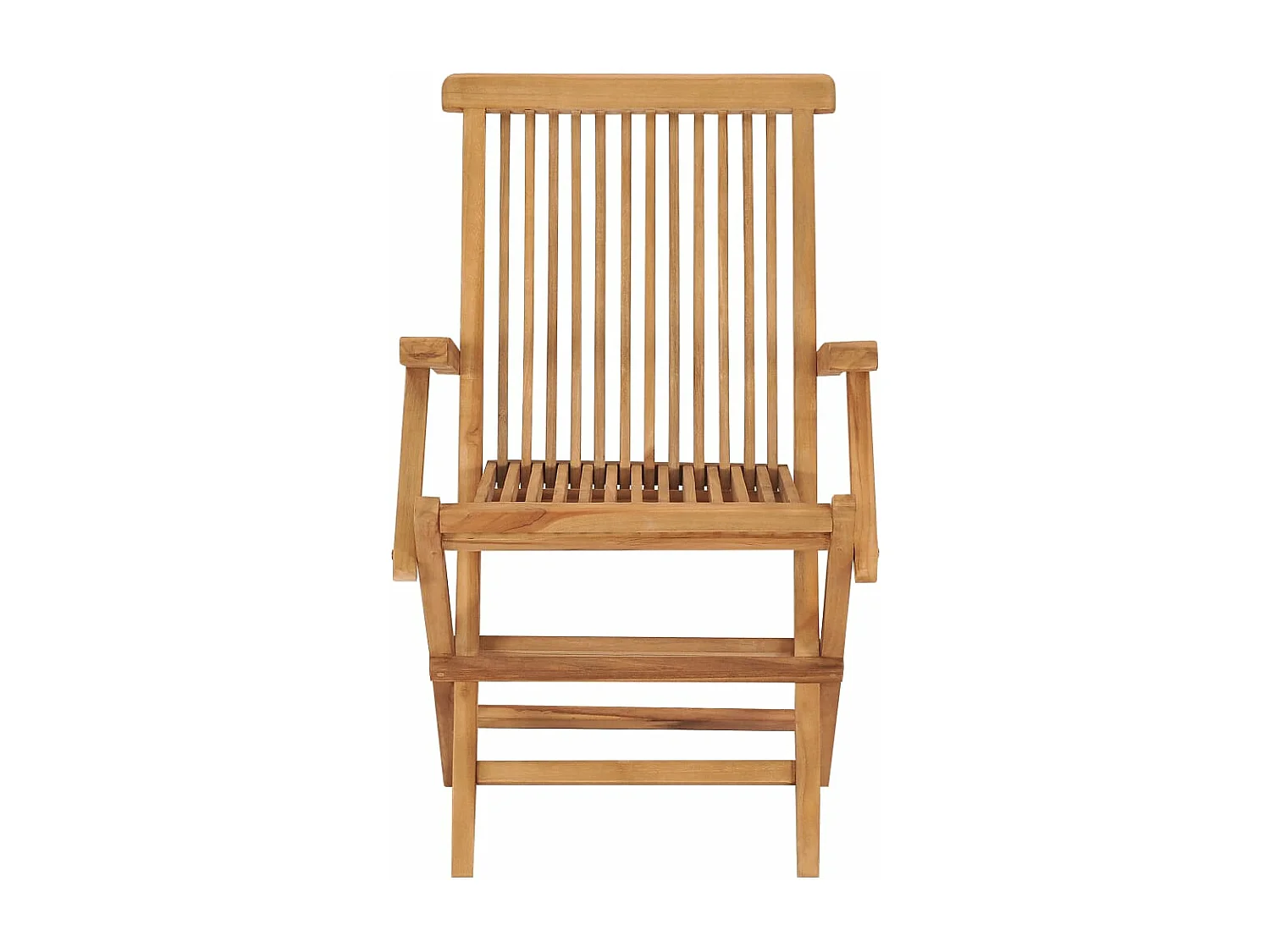 Sedie da Giardino 2 pz con Cuscini Blu Legno Massello di Teak