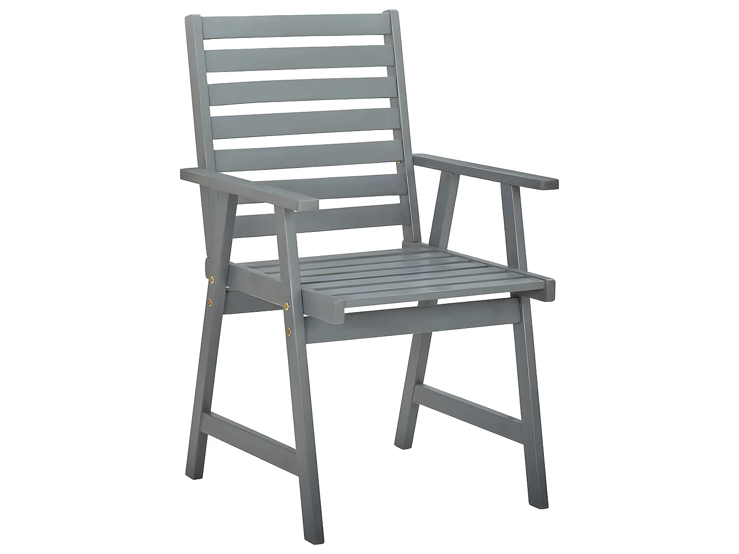 Sillas de comedor jardín 2 uds madera maciza acacia con cojines