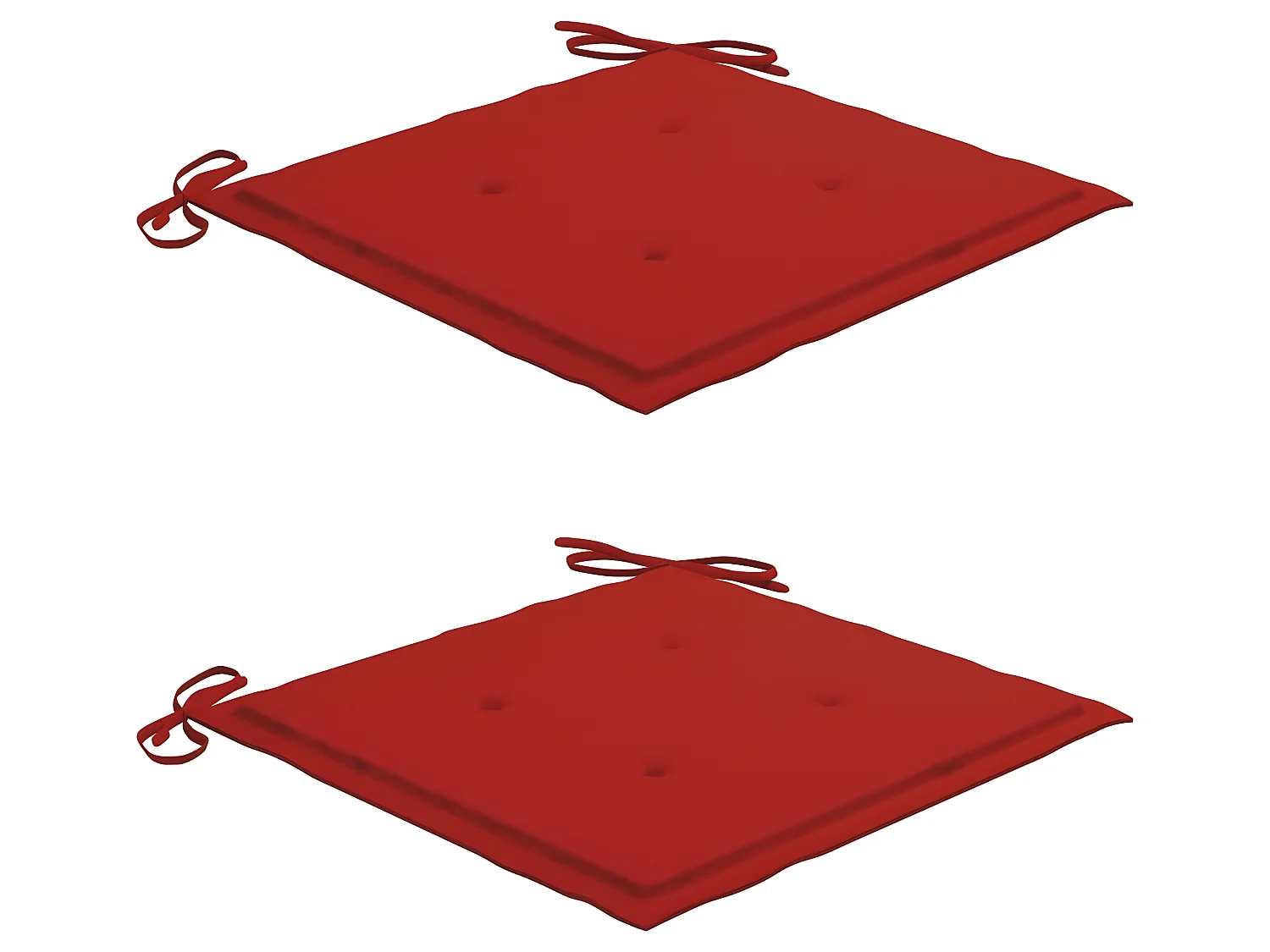 Sillas de comedor jardín 2 uds madera maciza acacia con cojines