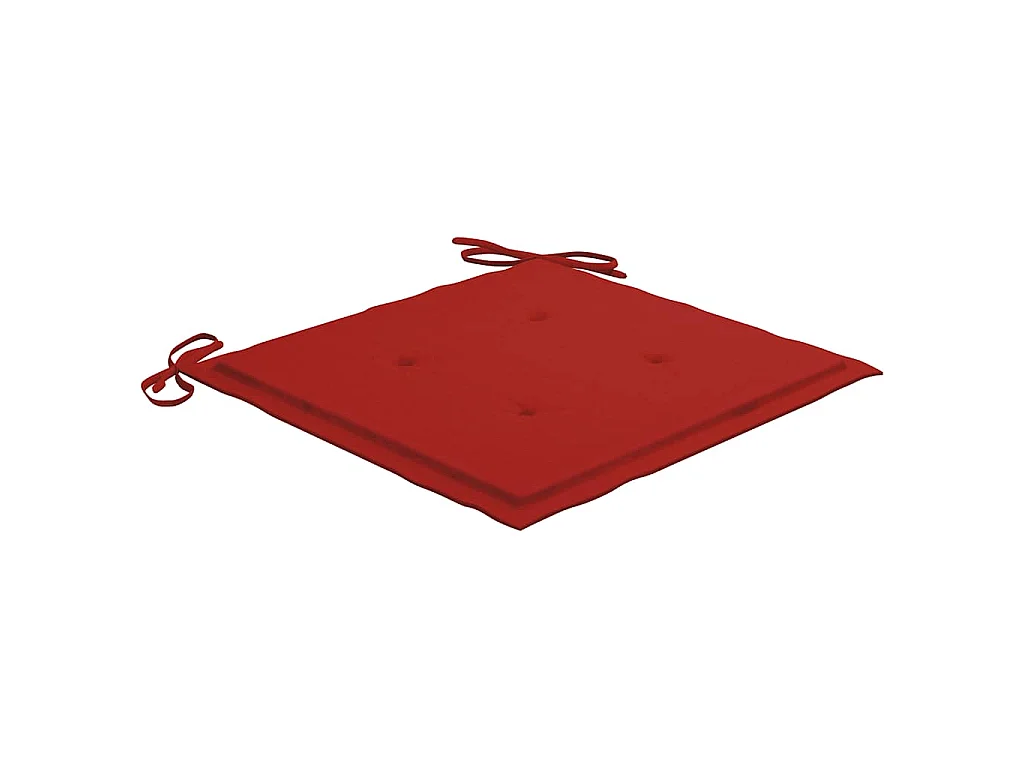 Cadeiras de jardim empiháveis c/ almofadões 8 pcs teca maciça