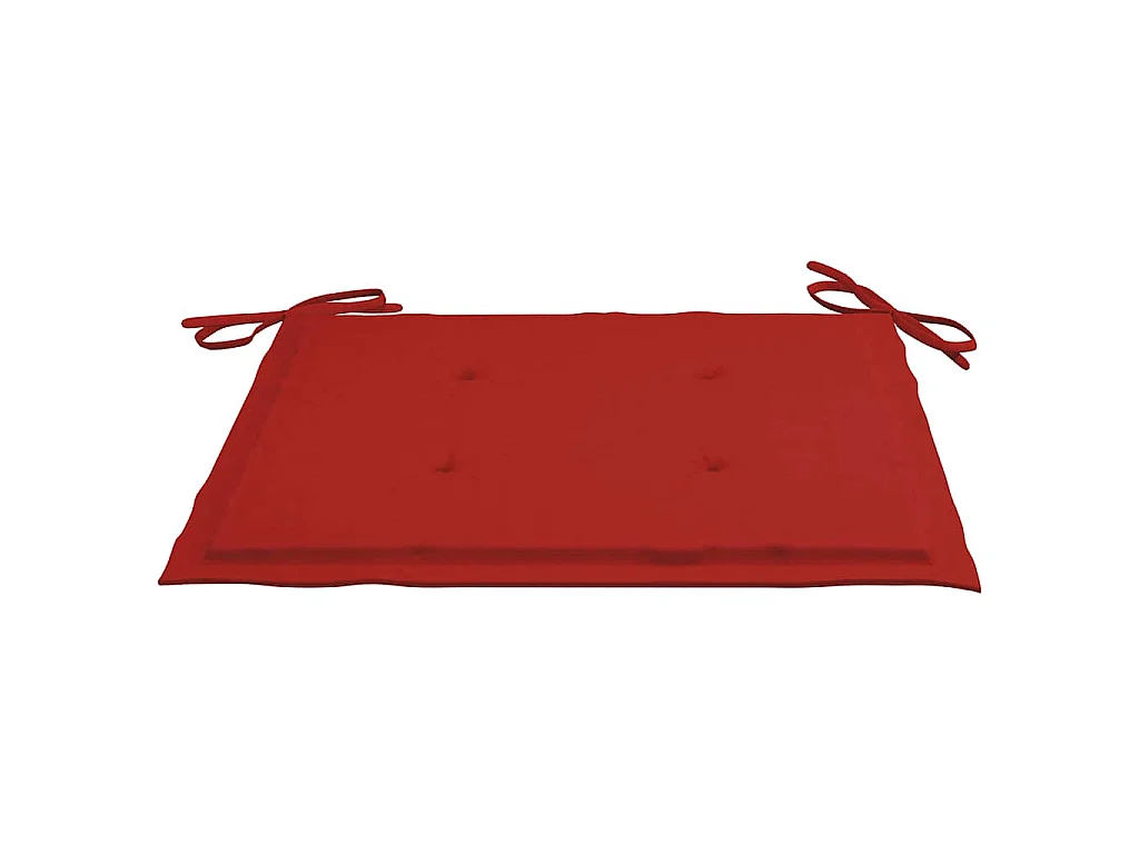 Cadeiras de jardim empiháveis c/ almofadões 8 pcs teca maciça
