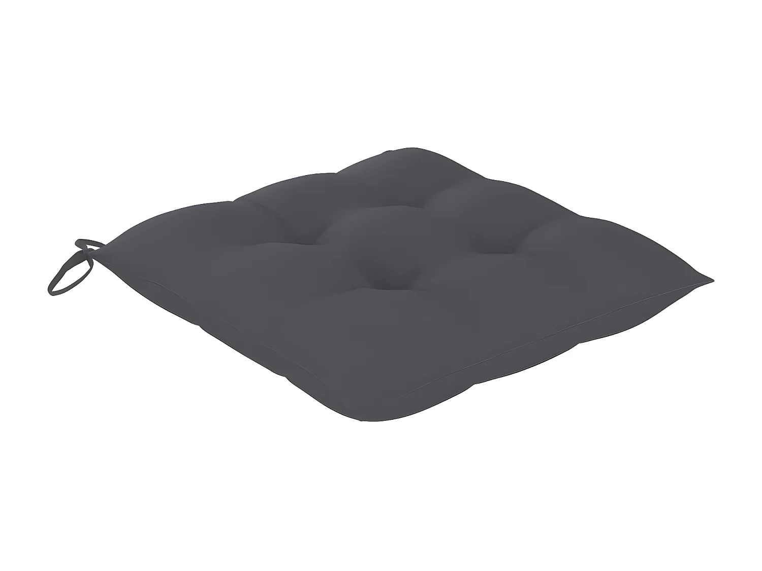 Cadeiras de jantar exterior c/ almofadões 2 pcs acácia maciça