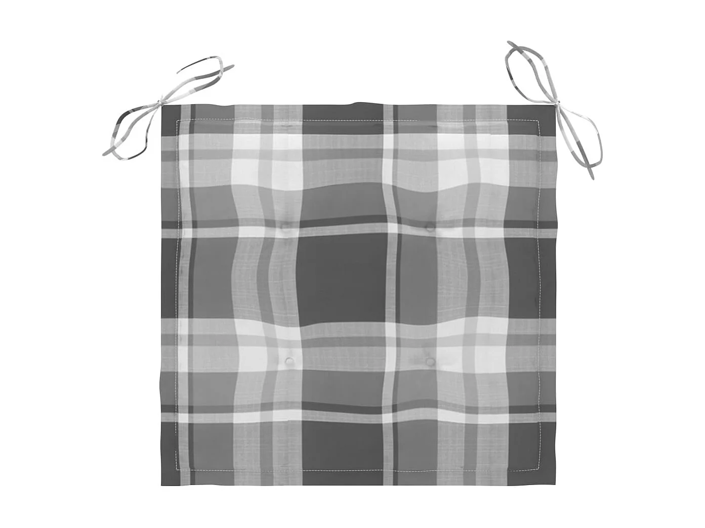 Cadeiras de jantar p/ jardim 3 pcs c/ almofadões acácia maciça