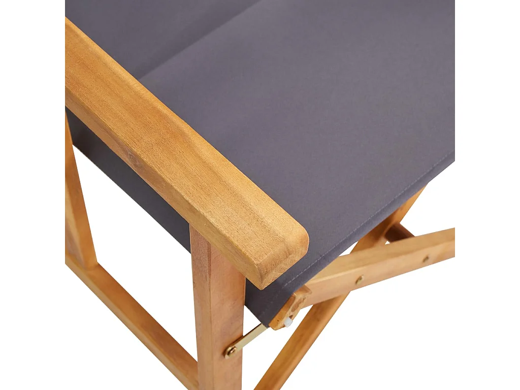 Regiestuhl Massivholz Akazie