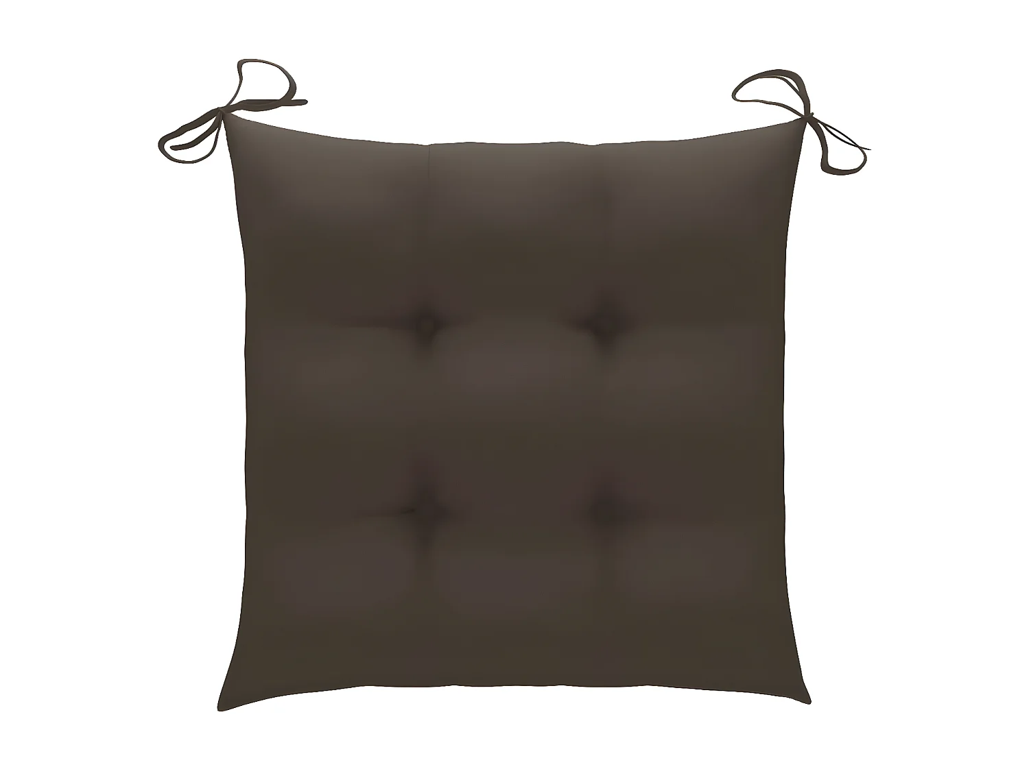 Sedie da Pranzo da Esterni con Cuscini 2 pz Massello di Acacia