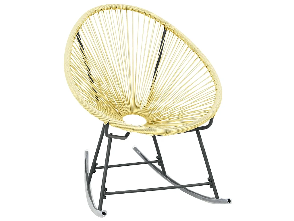 Acapulco-Gartenstuhl Poly Rattan Beige