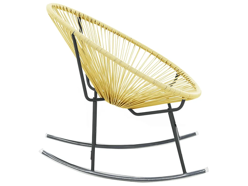 Acapulco-Gartenstuhl Poly Rattan Beige