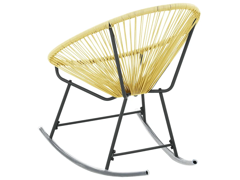 Acapulco-Gartenstuhl Poly Rattan Beige