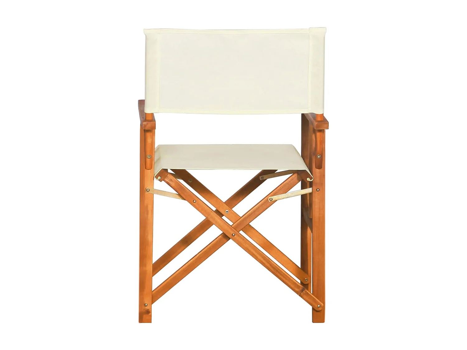 Silla de director madera maciza de acacia