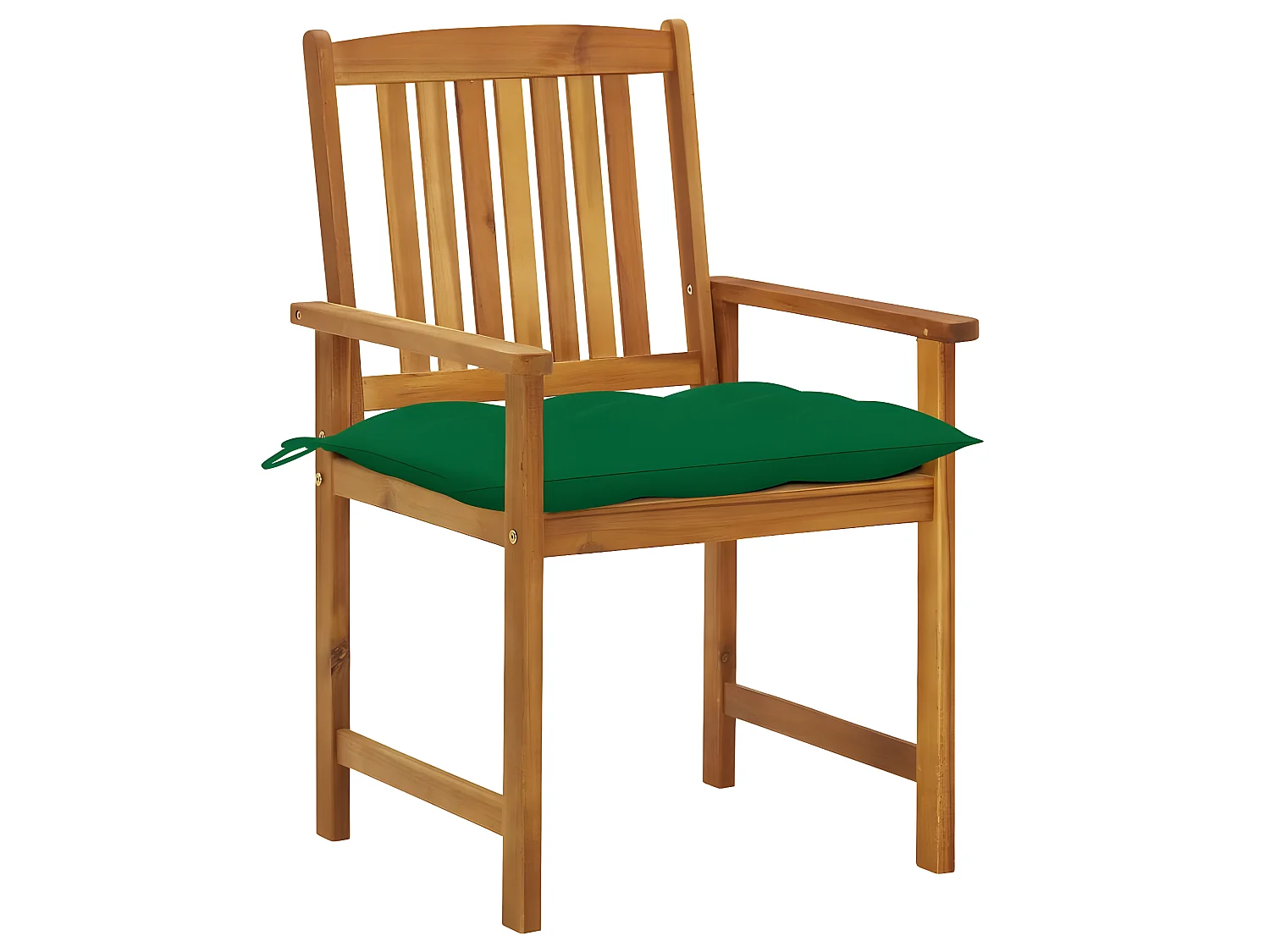 Sillas de jardín con cojines 8 uds madera maciza de acacia