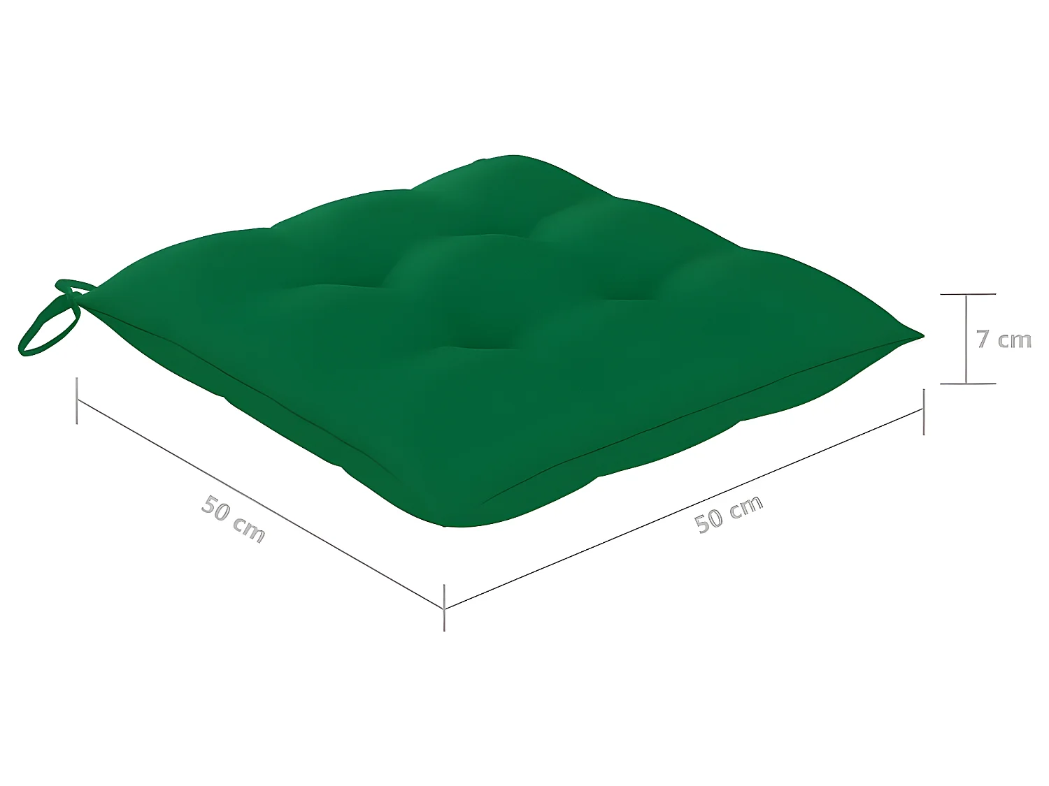 Sillas de jardín con cojines 8 uds madera maciza de acacia