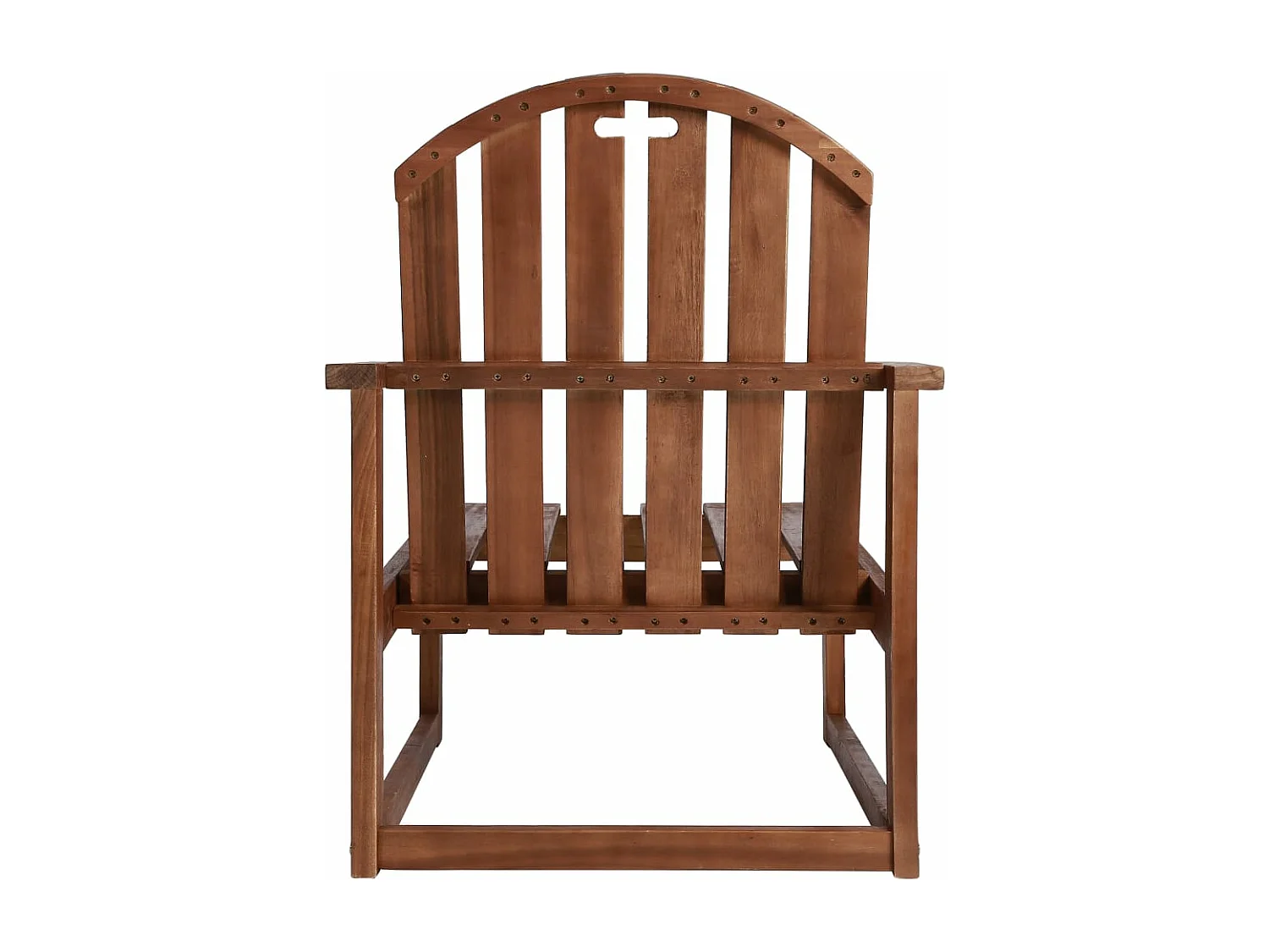 Garten-Armlehnstühle 2 Stk. Massivholz Akazie