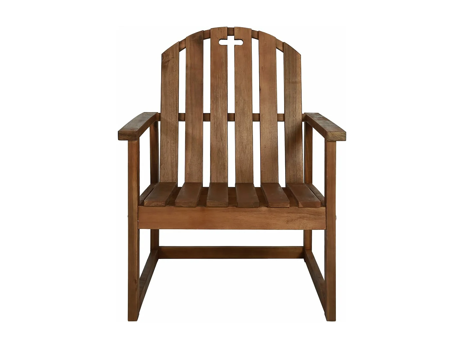 Garten-Armlehnstühle 2 Stk. Massivholz Akazie