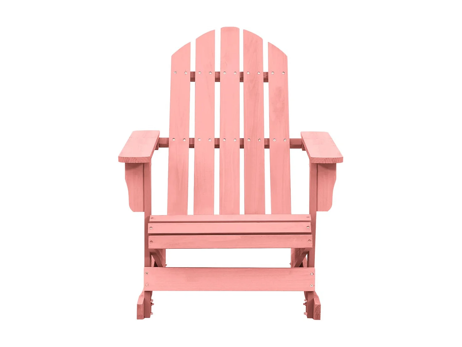 Adirondack-Schaukelstuhl Massivholz Tanne Rosa