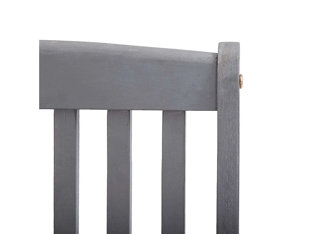 Sedie da Giardino Pieghevoli 2 pz in Legno Massello d'Acacia