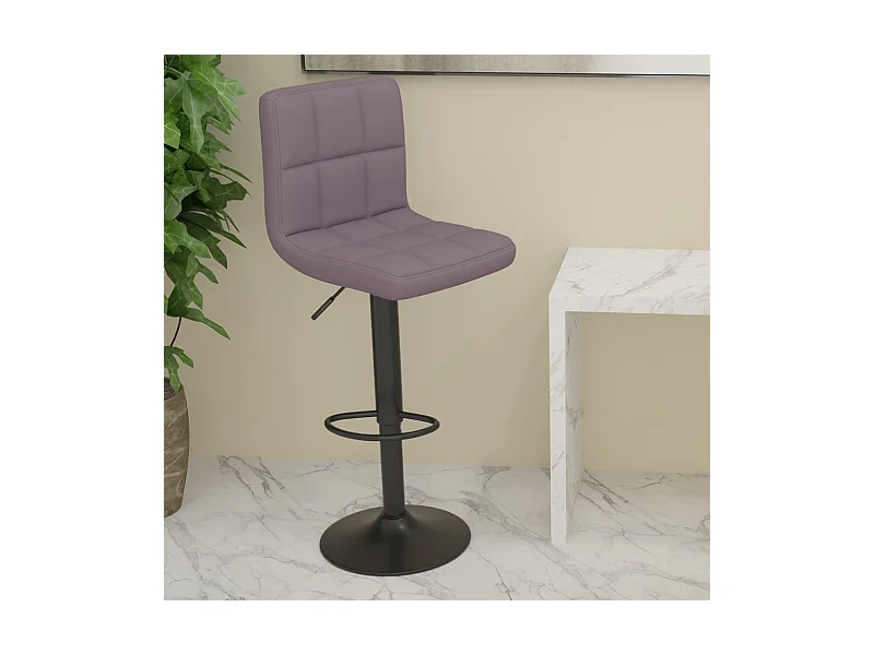 Barhocker Taupe Stoff