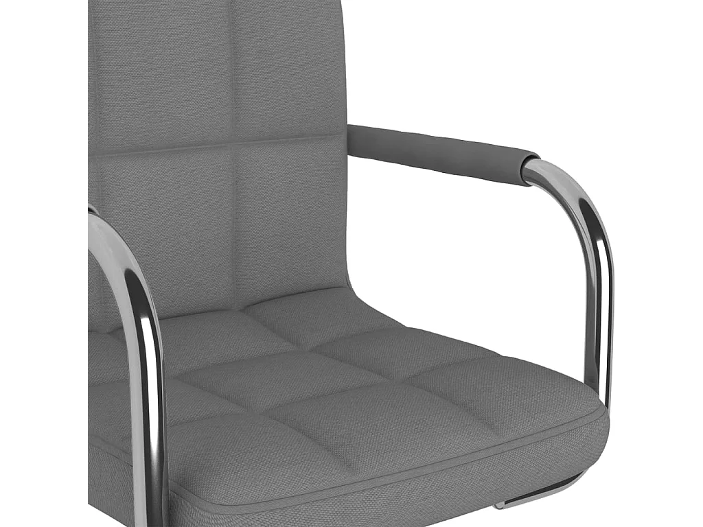 Tabouret de bar Gris clair Tissu