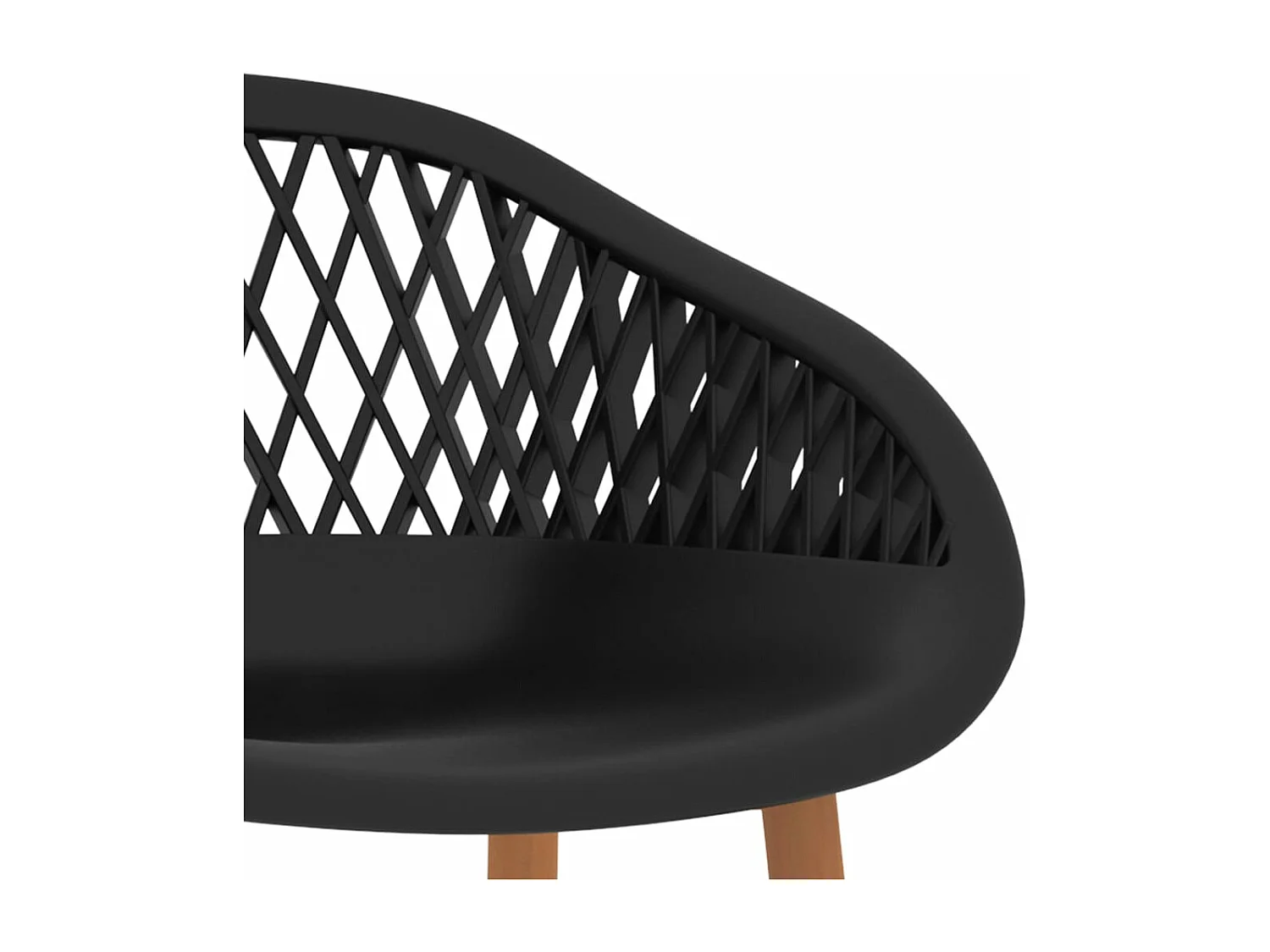 Barhocker 2 Stk. Schwarz