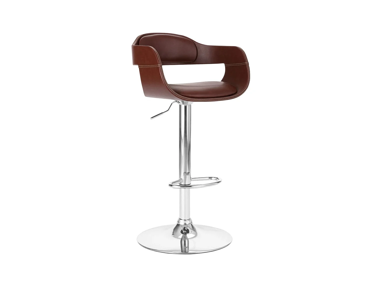 Tabouret de bar Marron Similicuir