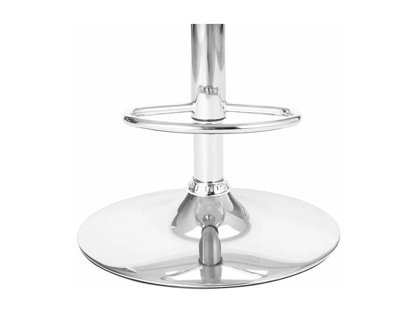 Banco de bar couro artificial castanho