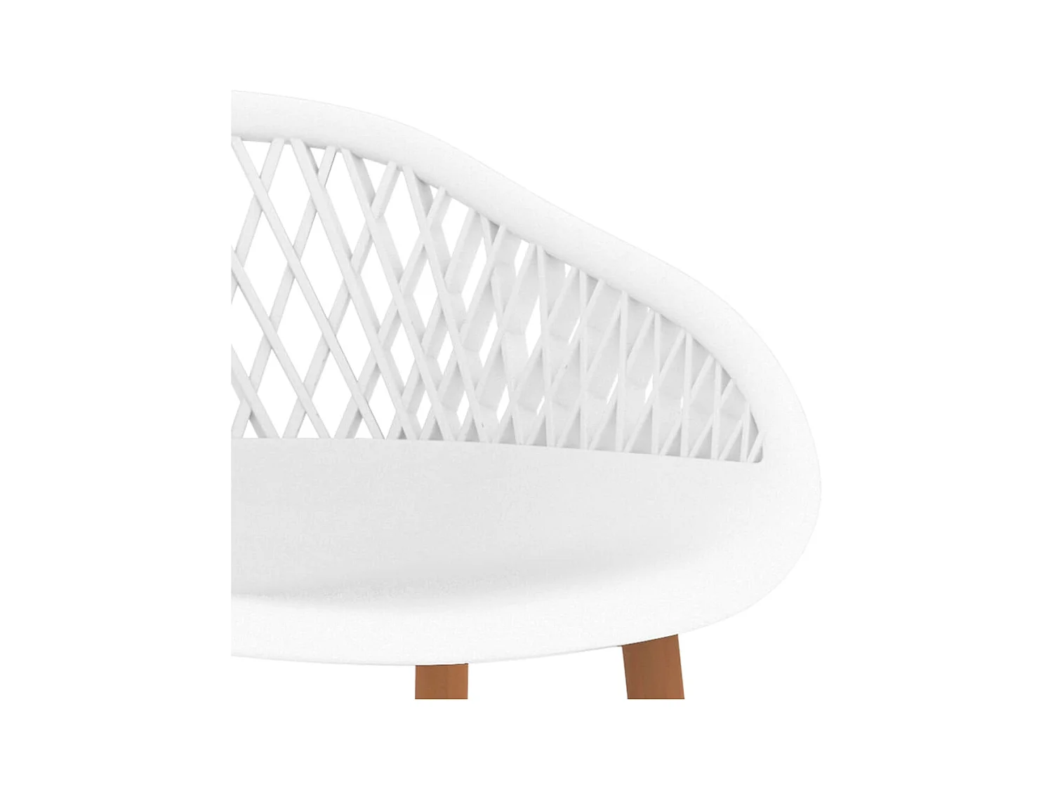 Barhocker 2 Stk. Weiß