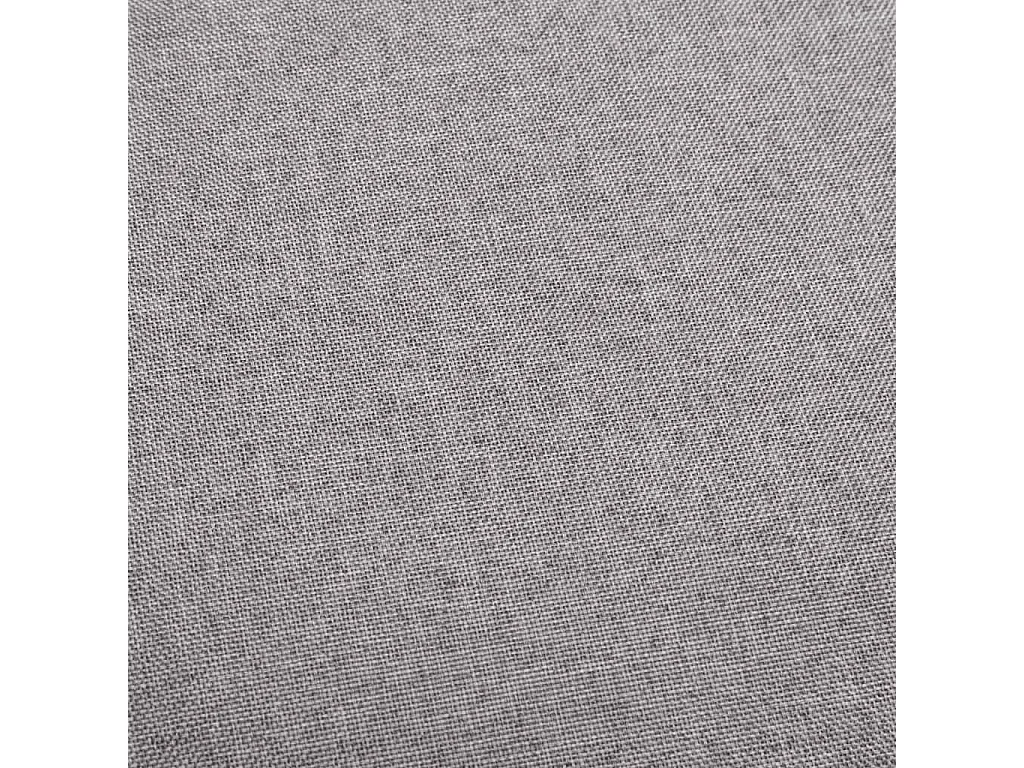 Barhocker Hellgrau Stoff