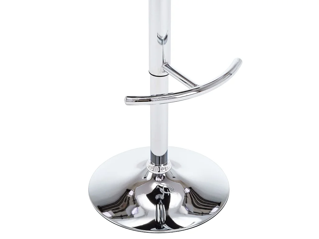 Barstoelen 2 st kunstleer zwart